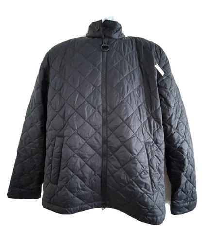 Barbour Jacket Men's Large Biddel Blue 