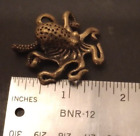 Brass Octopus Animal Statue Figurine