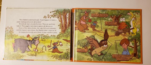 Rabbit's Perfect Party - Winnie the Pooh series 1995 HC - Picture 2 of 3