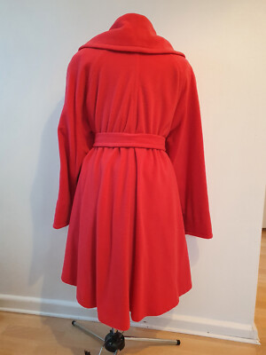 TOP pinker Oversize Mantel Wolle Kaschmir 38/40 von Avance