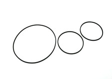 Riemen-Set für TELEFUNKEN CR-100 Stereo Radiorecorder Boombox Belt-Kit Passek