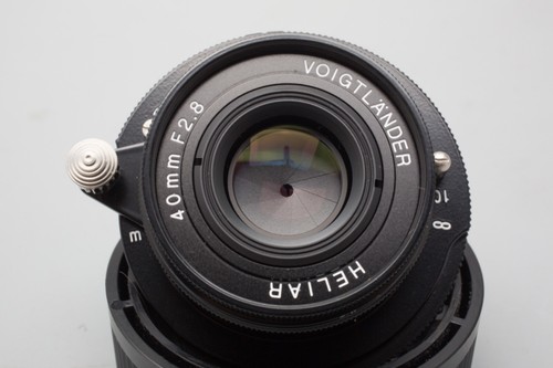 Voigtlander Heliar 40mm f/2.8 F2.8 Aspherical MF Lens, VM, Leica M Mount - Picture 8 of 13