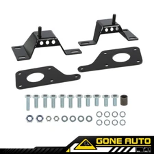 Fit For 79-04 Mustang LS1 5.3L Engine Swap Adapter Plates w/ 4.6L Solid Mounts 