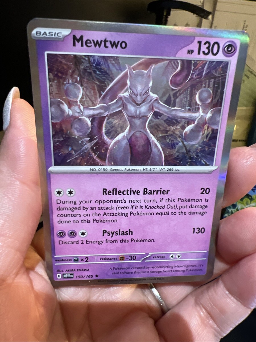 Mewtwo - 150/165 - Holo Rare Pokemon SV: Scarlet & Violet 151