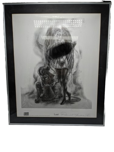 VII Sins Patrick Meadows Lust Dreamweaver Studios Art 515/750 19" X 23"