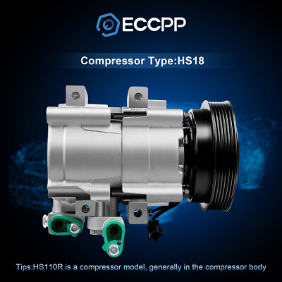 A/C AC Compressor For Hyundai XG350 02-05 Fits Kia Amanti 2004-2006 3.5L
