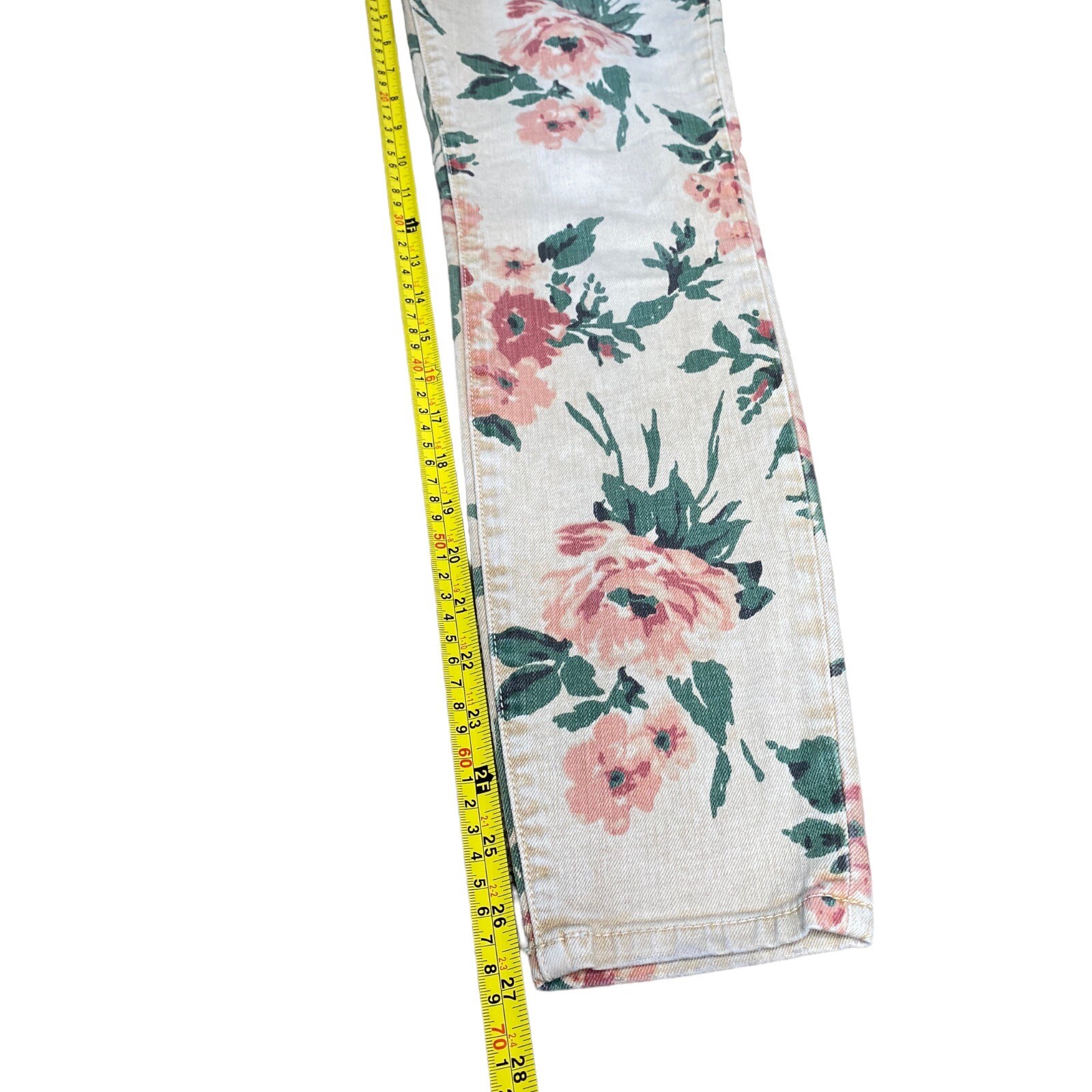 CURRENT/ELLIOTT The Stiletto Haystack Floral DENI… - image 18