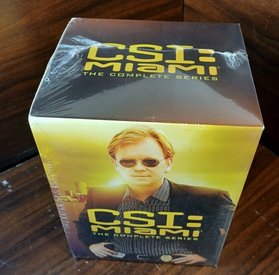 CSI Miami Complete TV Series (DVD Boxset) NEW(Sealed)- Free Box