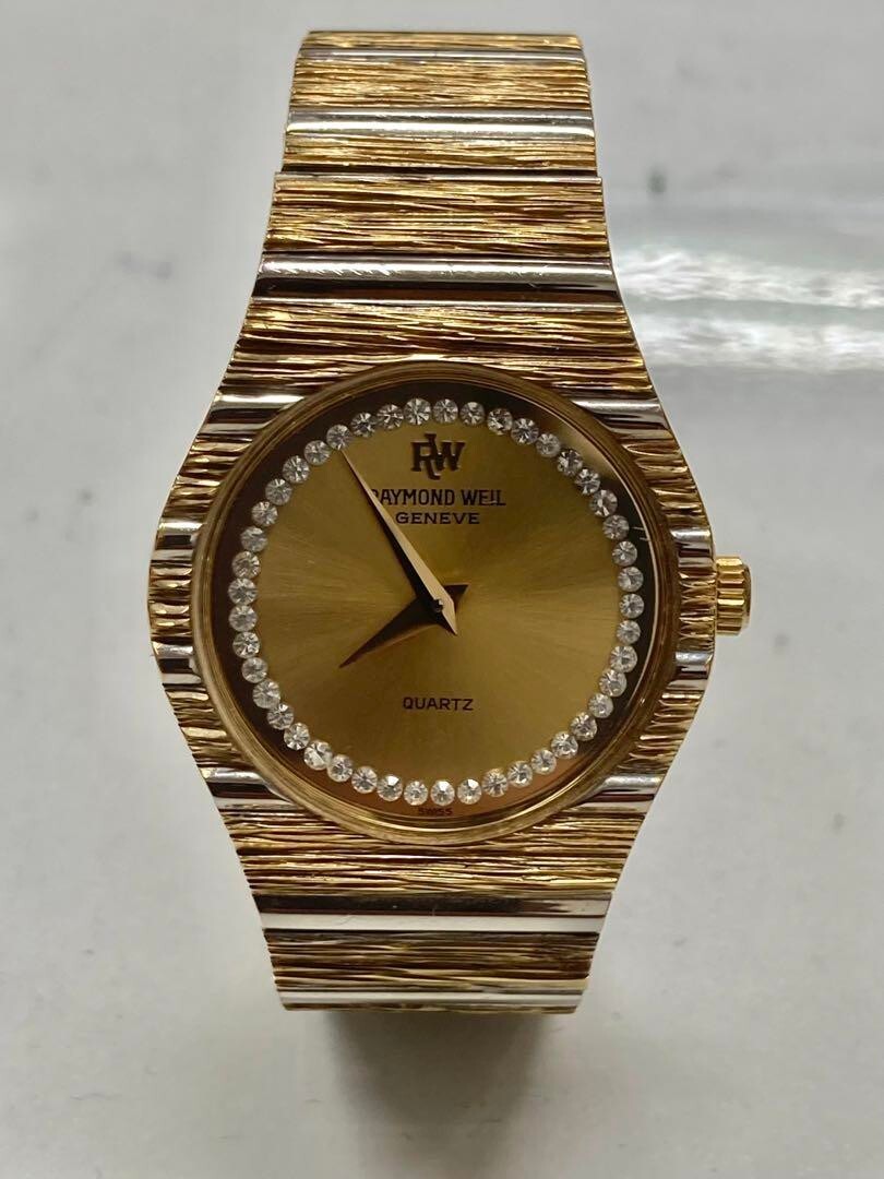 Quartz watches Raymond Weil Geneve 18K GOLD Electroplated Quartz watches Raymond Weil Geneve 18K GOLD Electroplated
