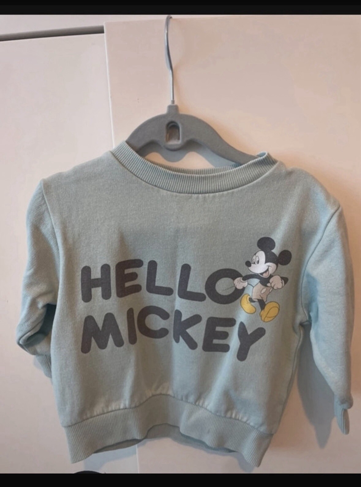 Mickey Mouse boys next jumper 9-12 months image 3