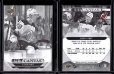 2024-25 Upper Deck Extended Series UD Canvas Black & White Jesper Bratt