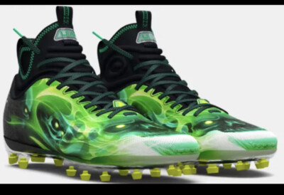 Under Armour UA Spotlight Lux MC LE Slime Green Football 