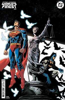 Batman Superman Worlds Finest #34 Cover B Yanick Paquette Card