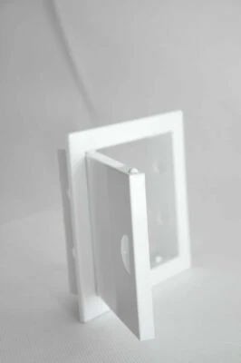 Sportello Botola di ispezione in plastica Abs per muratura, cartongesso, legno - Imagen 1 de 4