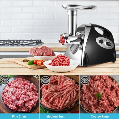 Elektrischer Fleischwolf Gemüse Obst Fleisch Wolf Wurstmaschine Zerkleinerer NEU - Bild 10 von 15