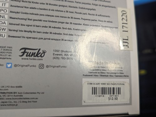 Funko Pop! Animation Vinyl Rick and Morty - Scary Terry 344 heißes Thema exklusiv - Bild 7 von 9