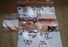 Lot Of 48 Soft Jelly Fishing Bait Worms 5.5 to 87.5 Variety Colors Styles Brands