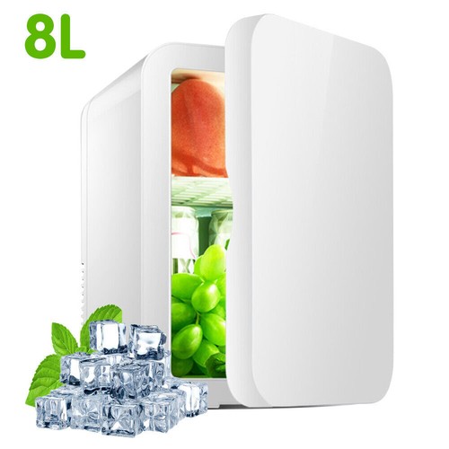 Mini Fridge for Bedroom Car Office Desk Dorm Room Portable Cooler Warmer 8L 10L - Picture 14 of 17