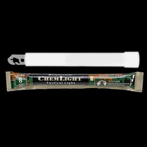 Lot OF 8 White Cyalume Light Sticks 8HR  Emergency Survival EMP Prepper EX 2024
