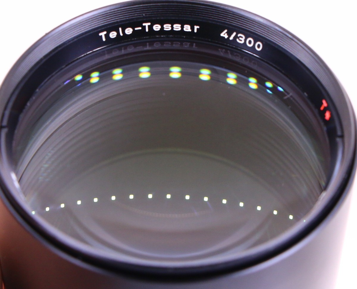 Zeiss TELE-TESSAR T* 300mm f4 AEG GERMANY for Contax C/Y MF