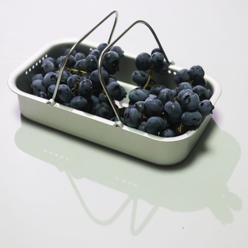 4-piece set Outdoor Camping 2-Layer Mess Kit With stainless steel Steaming Rack. - Picture 11 of 17