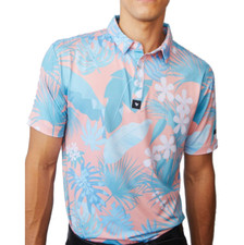 RARE/RETIRED Bad Birdie Men's Golf Polo  Riviera  Large  NWT