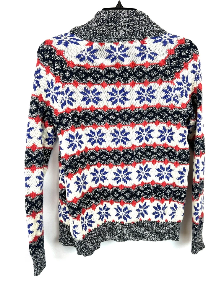 Suéter Crewcuts Niño Manga Larga Tejido Cremallera Talla 12 Foto 3 de 4