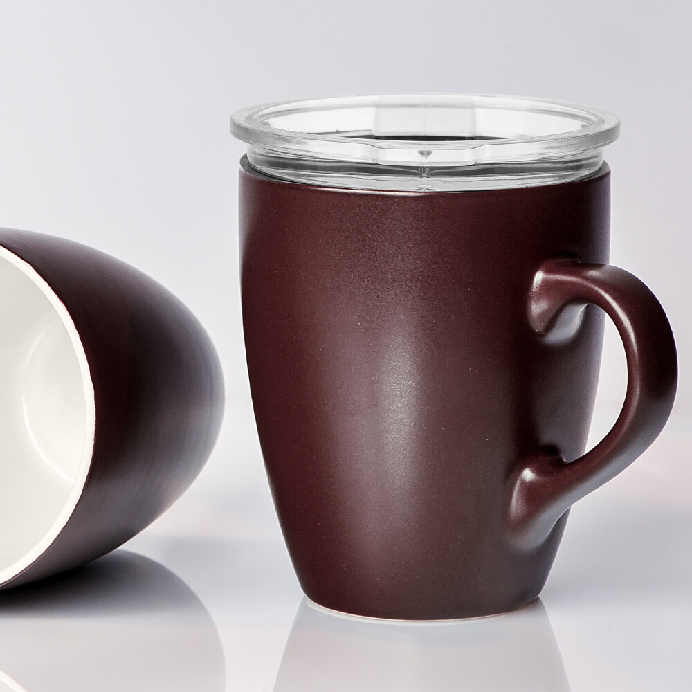 4 Pcs Reusable Cup Lid Replacement with Lids Flexible Travel