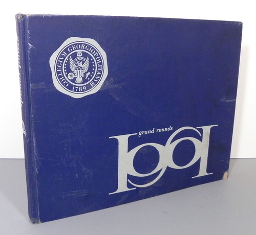 GEORGETOWN UNIVERSITY School of Medicine YEARBOOK - 1961 Grand Rounds - Wash. DC - Imagen 2 de 6