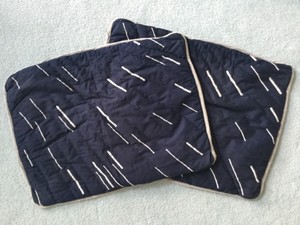 Pottery Barn Kids Star Wars Millennium Falcon Quilted Navy Pillow