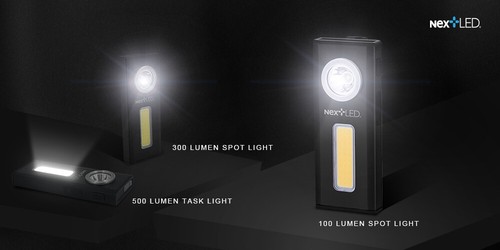 NextLED Slim 500 Lumen Rechargeable Task LED Light w/ Magnetic Base Pocket Size - Picture 3 of 8