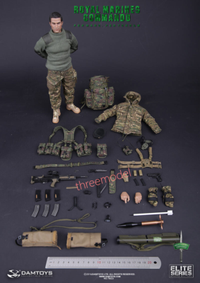 DAMTOYS DAM78023 1/6 British Royal Marines Commando Action Figure