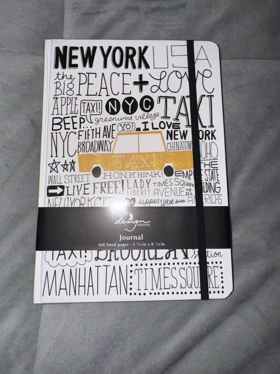 NEW Sealed design DESIGN New York City Journal, notebook, notes 