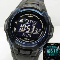 CASIO G-SHOCK MTG-900BD-2JF Black x Blue Metal Band Men's Watch Used item in Box