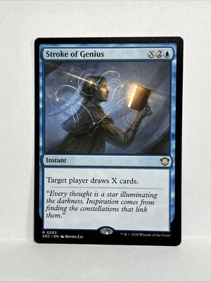 Stroke of Genius Commander: Secrets of Strixhaven Regular
