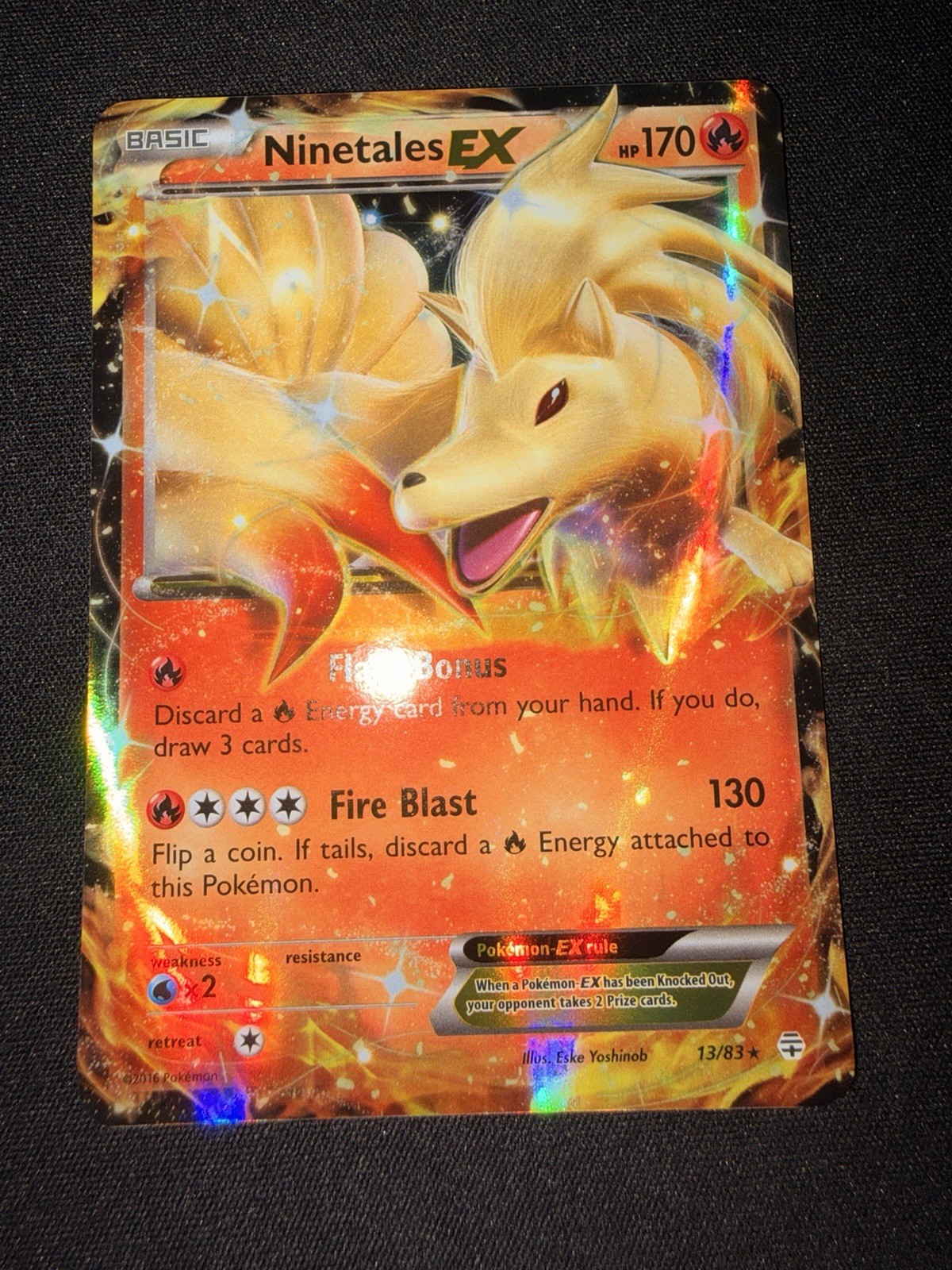 Ninetales EX 13/83 Generations Holo