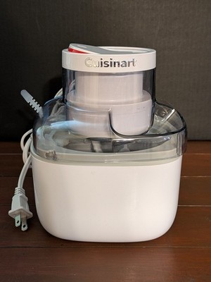 Cuisinart 1 Pint Wonder Ice Cream Maker (GB-ICEM10) White