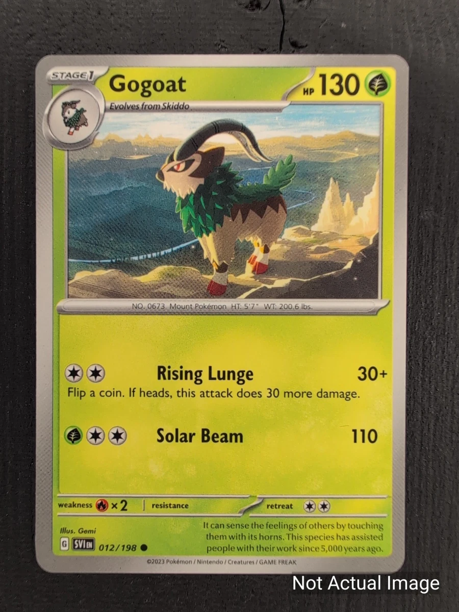 gogoat pokemon card Gogoat Pokémon TCG Cards for sale