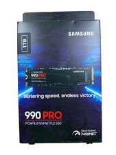 Samsung 990 PRO 1TB M.2 NVMe Internal SSD - Black (MZ-V9P1T0B/AM)