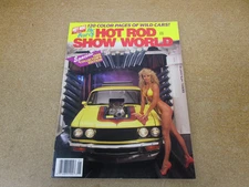 Best of HOT ROD SHOW WORLD magazine 1989 custom street cars bikini ladies