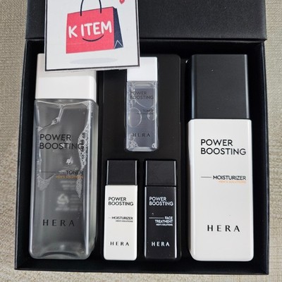 HERA HOMME Power Boosting Skin care Duo Set  Anti-Aging K-Beauty / Tracking