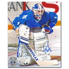 Ron Tugnutt Quebec Nordiques Autographed 8x10