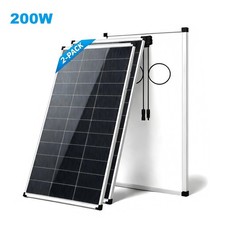 400W Solar Panel 200W 2 18BB N-Type Mono Power RV Home Boat Camping Off-Grid