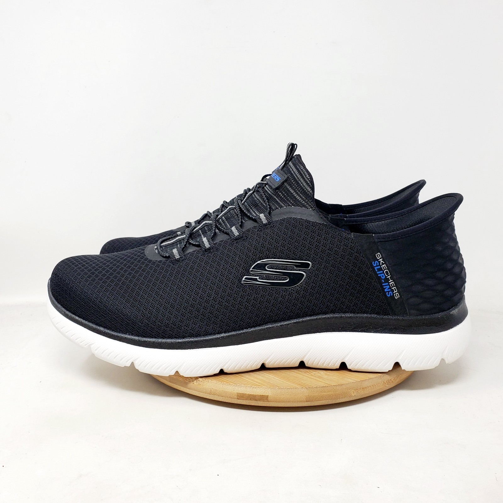 Skechers Slip-ins Summits High Range Shoe Men 14 W WIDE Blac