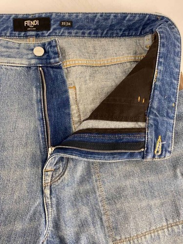 FENDI Altro Fondo 35 Denim IDG 12CPF-22-3728 Usato - Foto 3 di 6