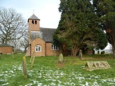 Photo A3 St Chad's Chapel, Tushingham Bell o' th' Hill  c2014