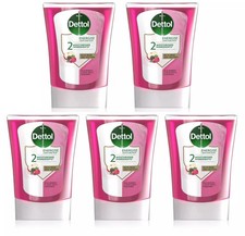 5 x 250ml Dettol No Touch Hand Wash System Refill Wild Berries & Crisp Apple 21.59 per litre