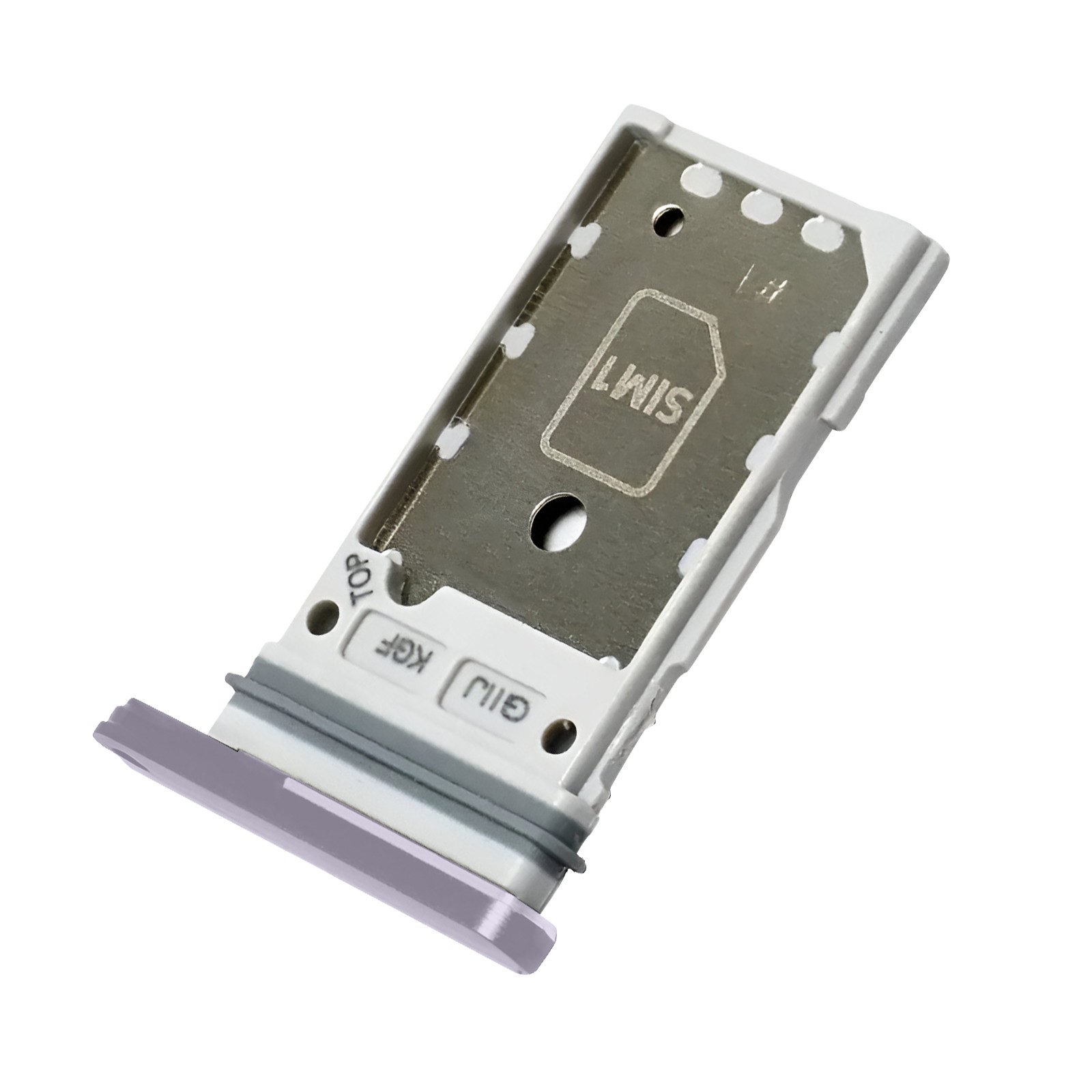 Tiroir carte SIM pour Samsung Galaxy S21 FE couleur Lavande