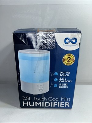 New 2.5 L Touch Cool Most Humidifier Damaged/Open Box 