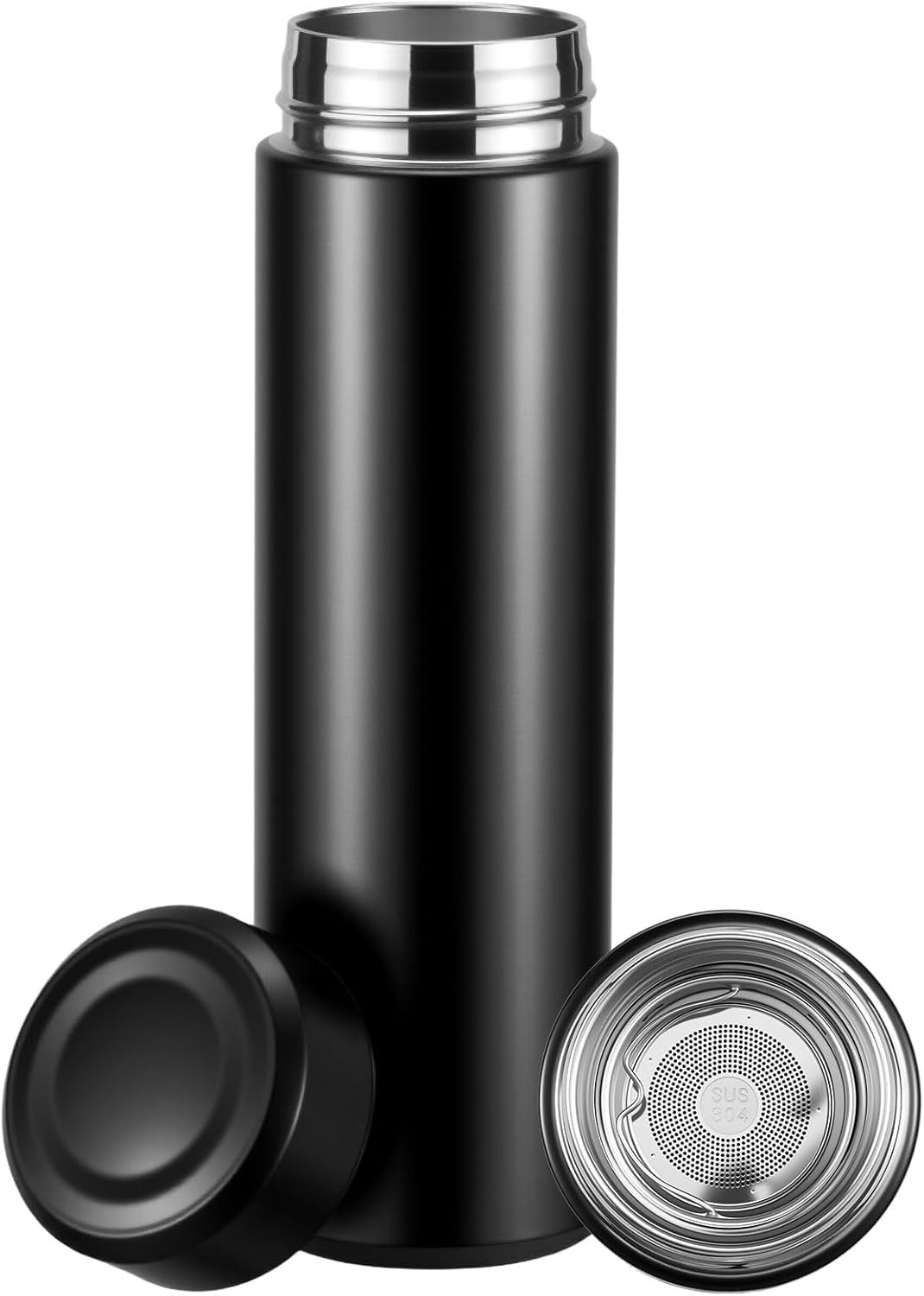17Oz Stainless Steel Water Bottles, Slim Water Bottle, Therm
